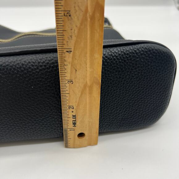 Dooney & Bourke Pebble Leather Crossbody Purse Black Color - Picture 8 of 15